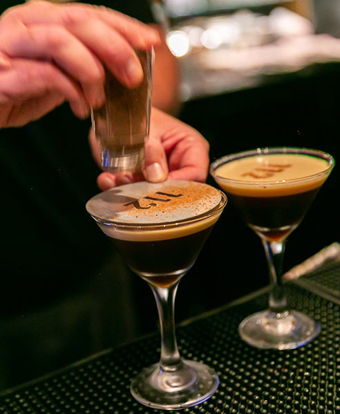 Click here to view the Cocktail & Wine Menu